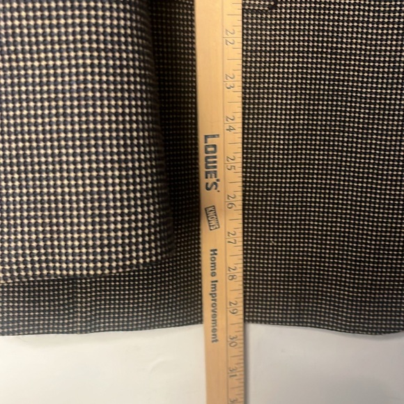 LU STRADA Sports Coat Brown Black Three Button Down Very Nice Condition! - Picture 9 of 9